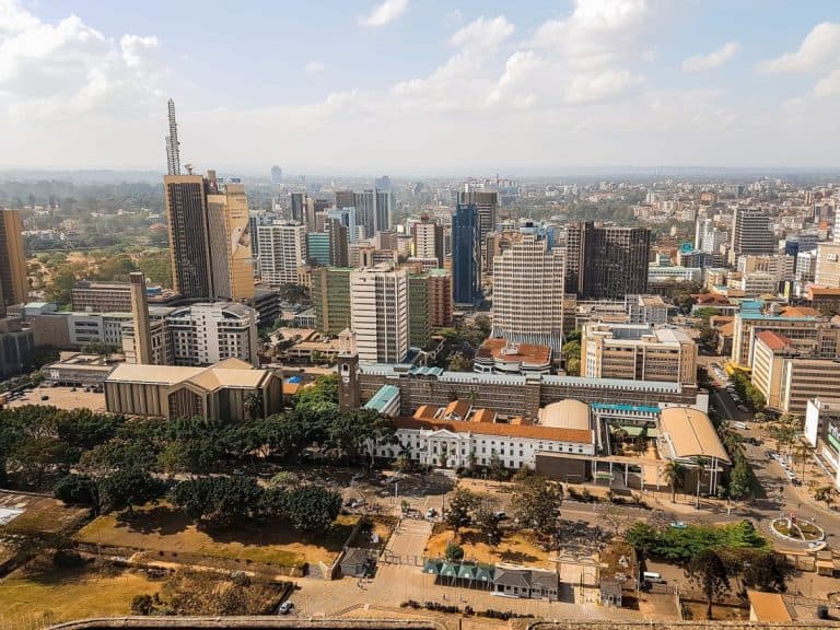 Nairobi's skyscrapers