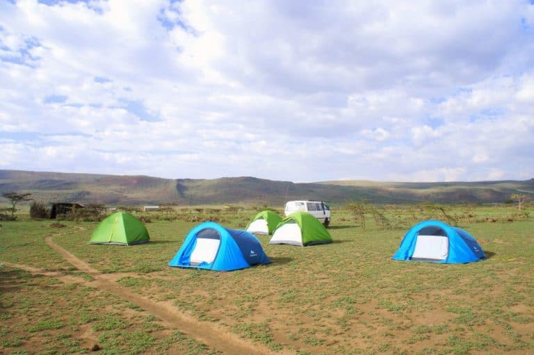 Camp Maasai village