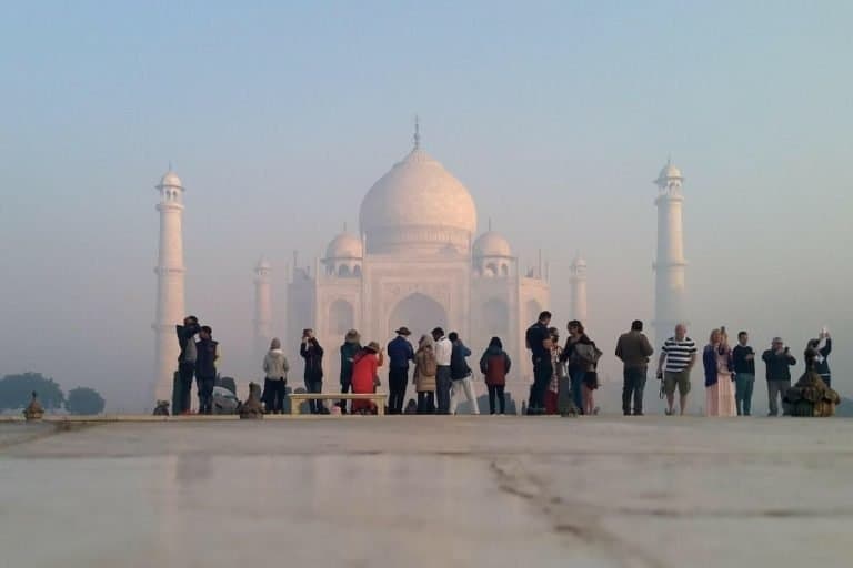 Taj Mahal in Sunrise