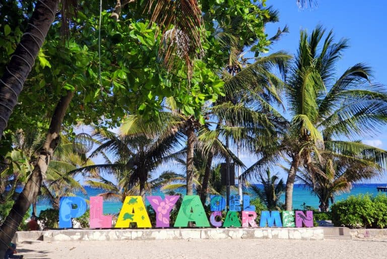Playa Del Carmen Sign