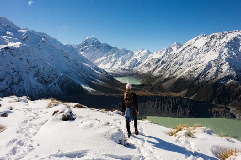 views of the hooker valley