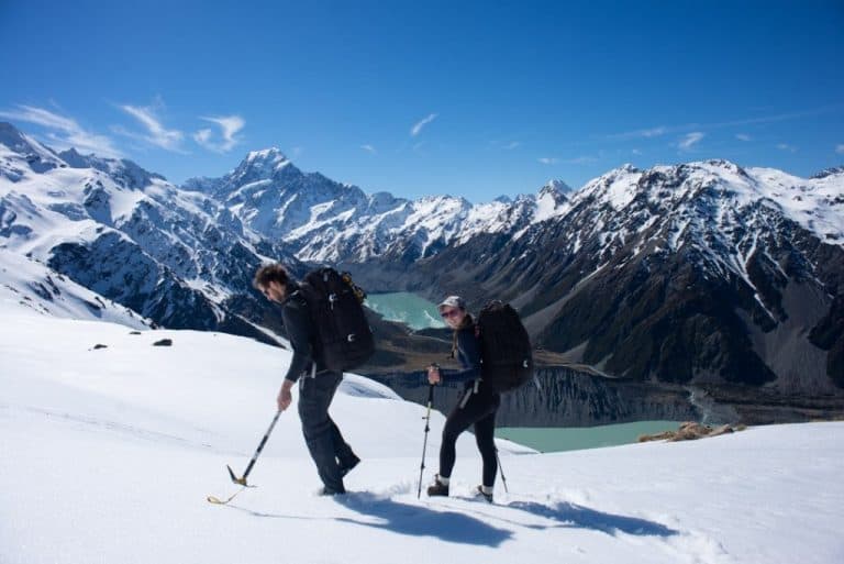 the view of the hooker valley