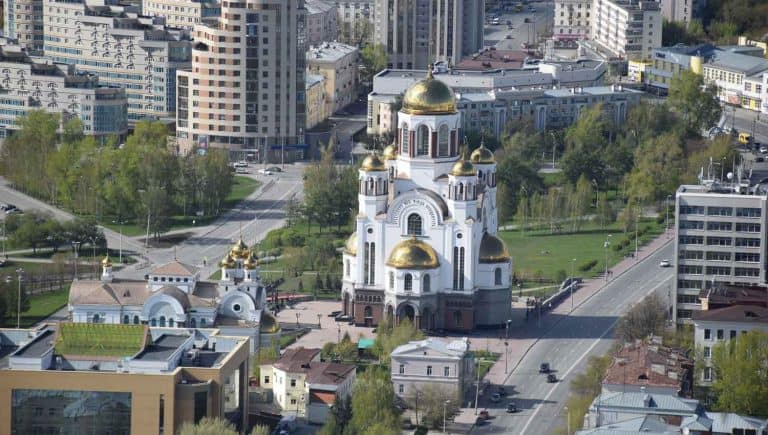 Church in Ekaterinburg