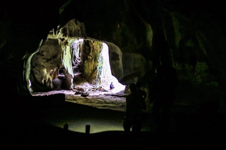 Inside of Pha Thak Cave Laos