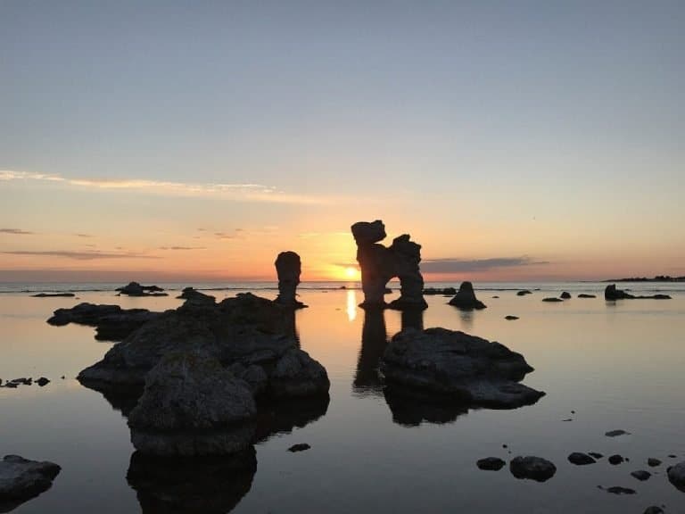 Gotland sea stacks Gotland Sea Stacks