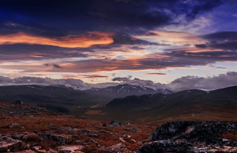 Sarek National Park in Sweden Sarek National Park In Sweden