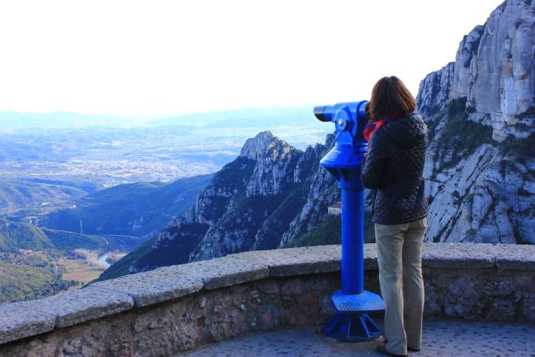 Montserrat offers incredible views. Be sure to hunt around for the best views in Montserrat