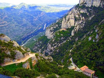 Montserrat Spain mountains and hills