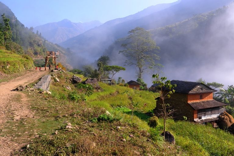 Manaslu Trek Itinerary Soti Khola Village