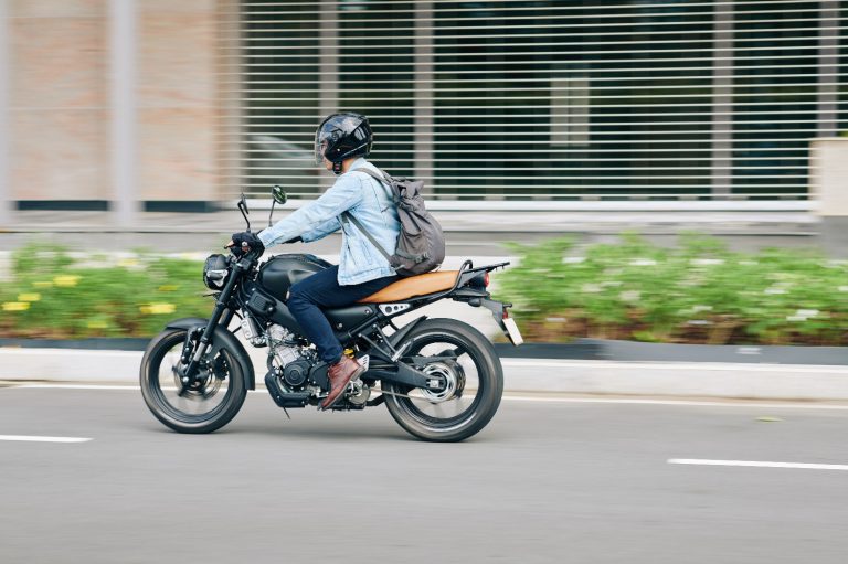 backpack motorbike