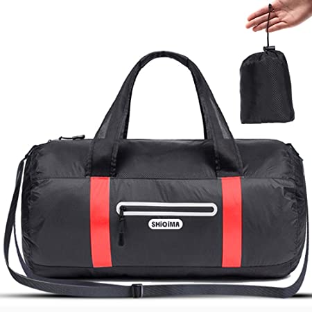 Sports Duffle Bag - Extra Large Travel Duffel Luggage Bag with Upgrade  Zipper, Durable & Water Resistant, Black (Black 47inch)