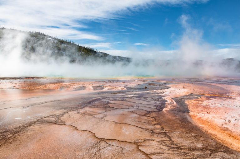Grand Prismatic Spring 2 Roads And Destinations