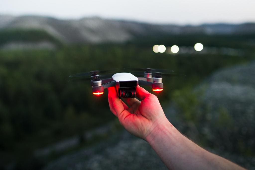 micro flying camera