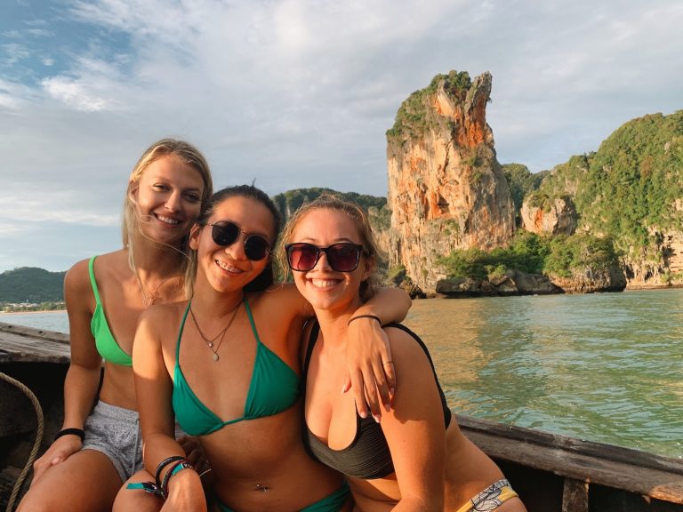 Longtail boat, Ao Nang, Krabi, Railay beach, Thailand