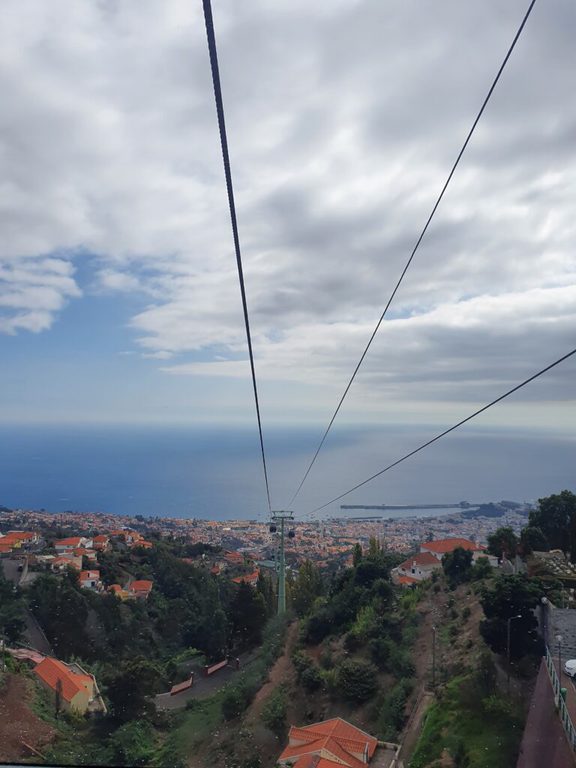 Cable Car Views Towards Funchal