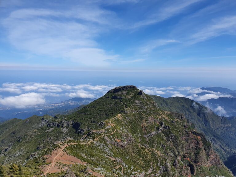 View from Pico Ruivo Summit