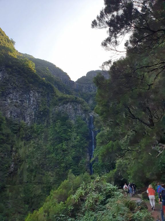 Levada das 25 Fontes Walk - Risco waterfall 