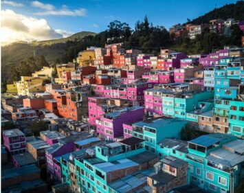 there are plenty of colourful sights to visit in colombia