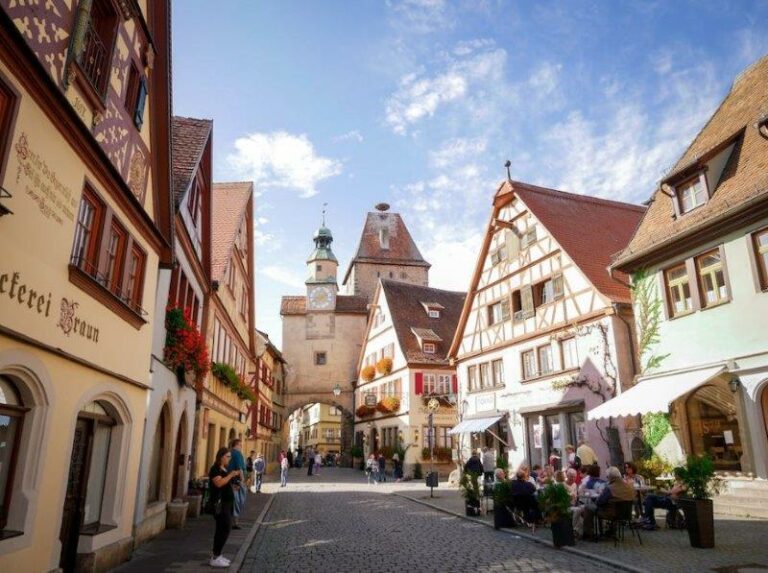 picturesque and fairytale rothenburg ob der tauber