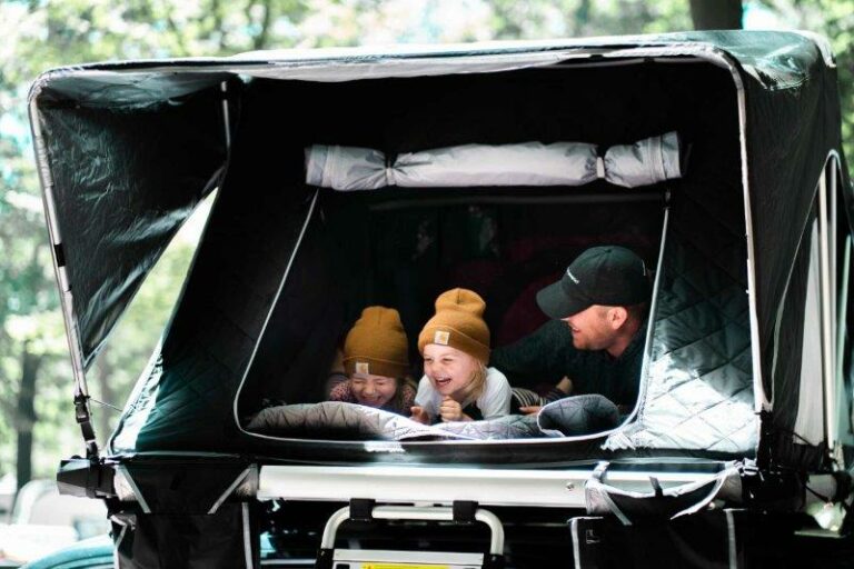 camping with kids is easier and more fun when following hacks and tips that save money and time, and also keep your kids safe.
