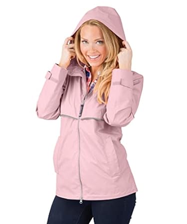 Charles River Apparel Women's Wind & Waterproof Rain Jacket