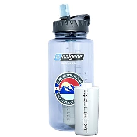 Epic Nalgene OG Water Bottle with Filter