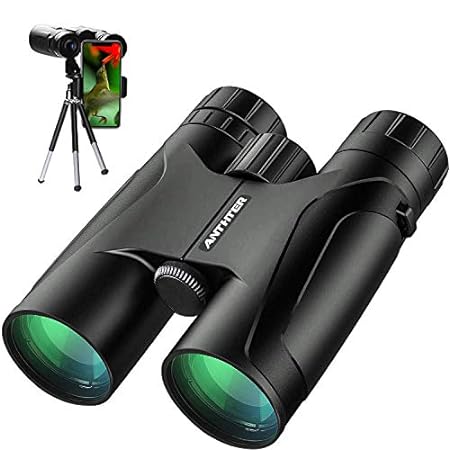 12X50 Powerful Binoculars with Smartphone Holder & Tripod