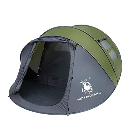 Hui Lingyang 6 Person Easy Pop Up Tent