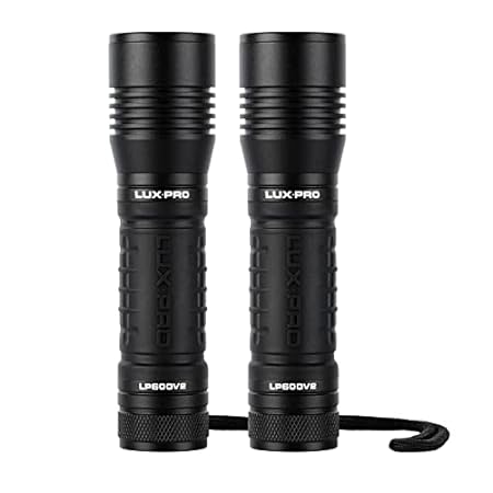 LUXPRO Tactical Flashlight – LP601V3 2 Pack