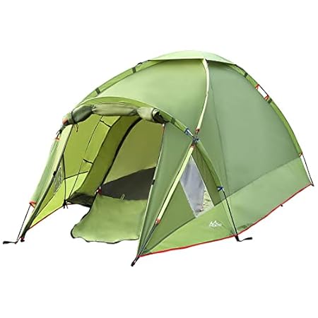 MoKo Waterproof Family Camping Dome Tent 3 Person