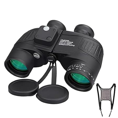 10x50 Marine Binoculars for Adults