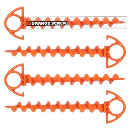 Orange Screw. The ultimate ground Anchor