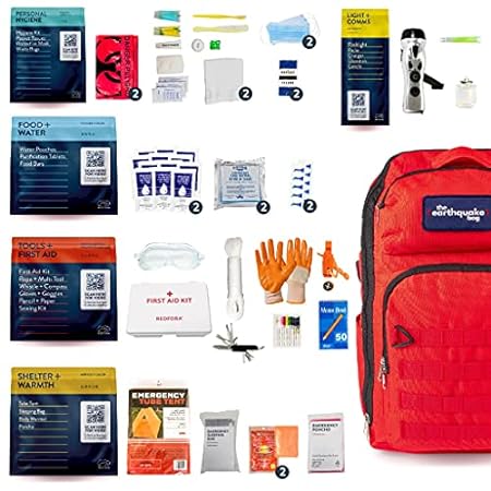 Redfora Complete Earthquake Survival Kit