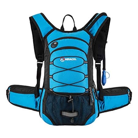 MIRACOL Hydration Backpack with 2L Water Bladder