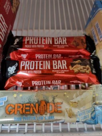 bsn protein bars and grenade brand