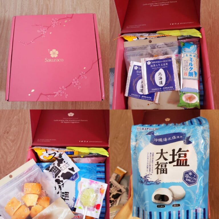 japanese snack box by sakuraco